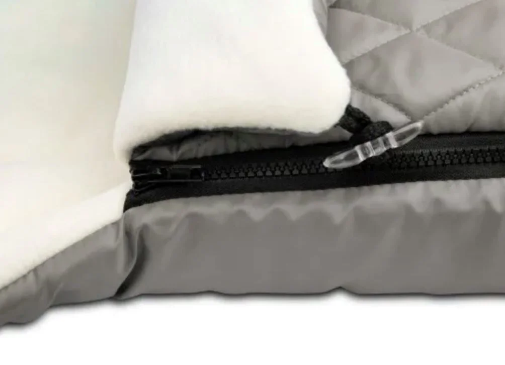 Husa de iarna pentru carucior Caretero Quilted Polar Romper Gri foto