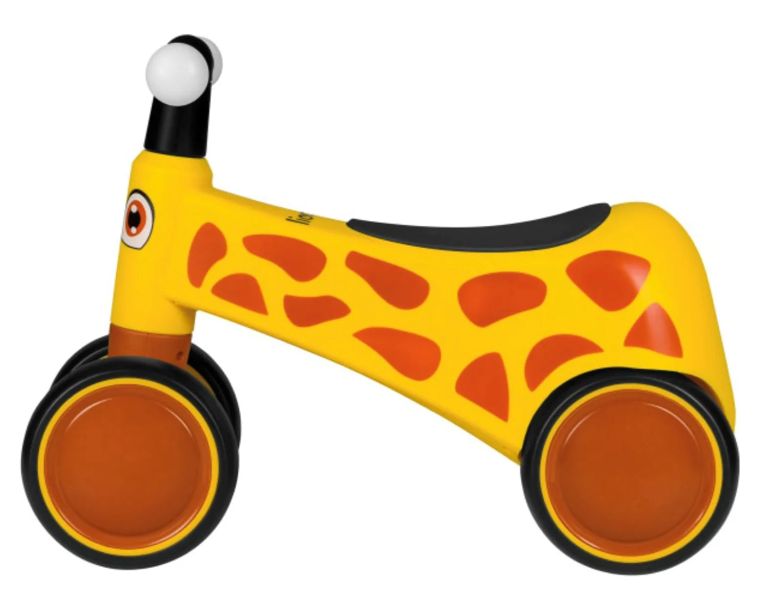 Bicicleta fara pedale Lionelo Sammy Honey Galben foto