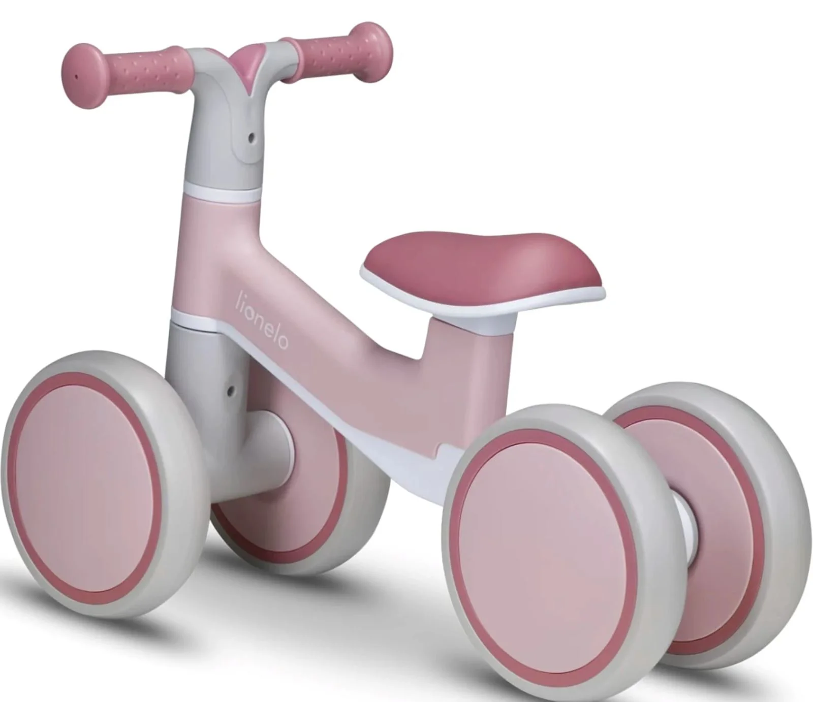 Bicicleta fara pedale Lionelo Villy Roz foto