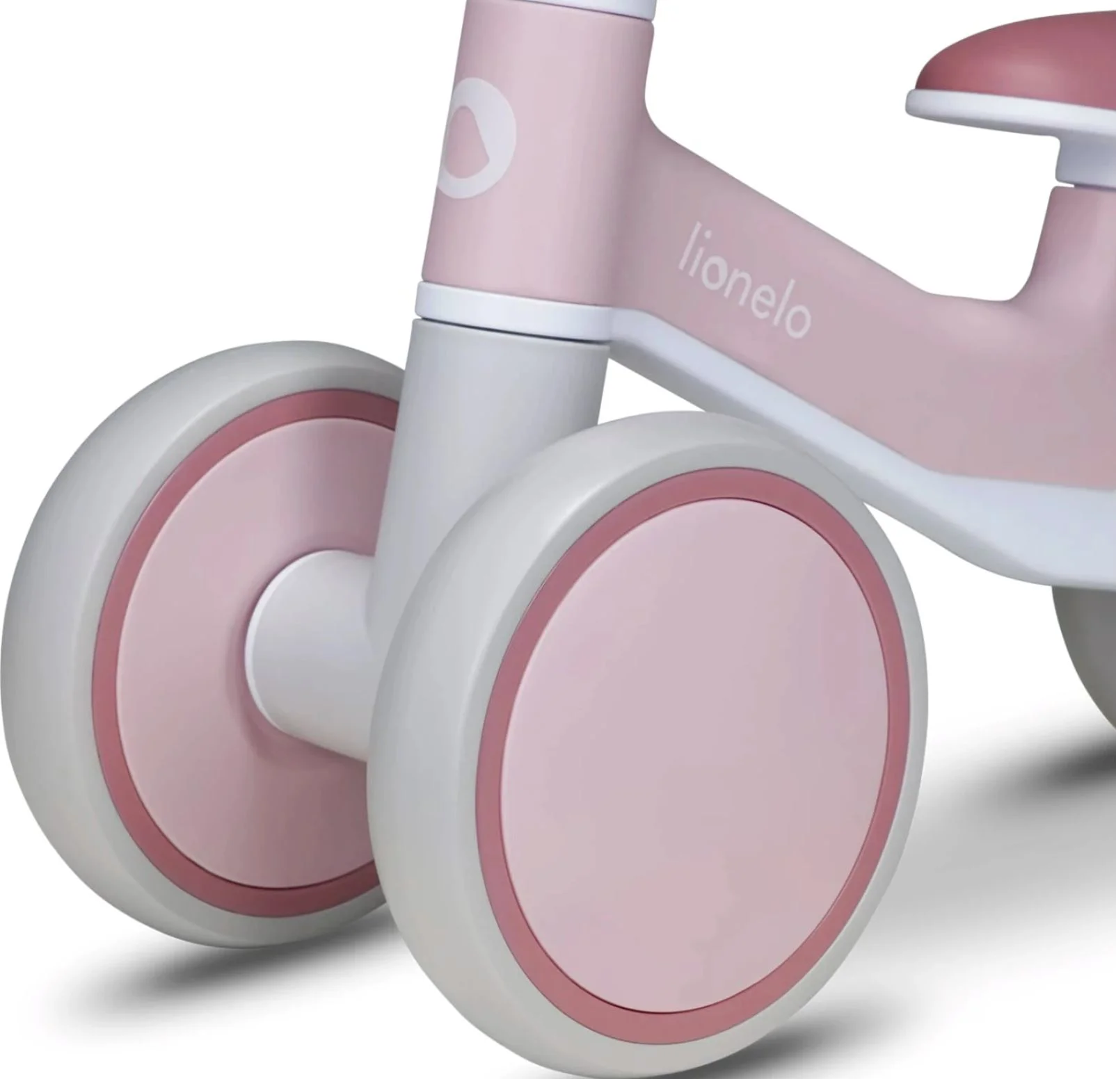 Bicicleta fara pedale Lionelo Villy Roz foto