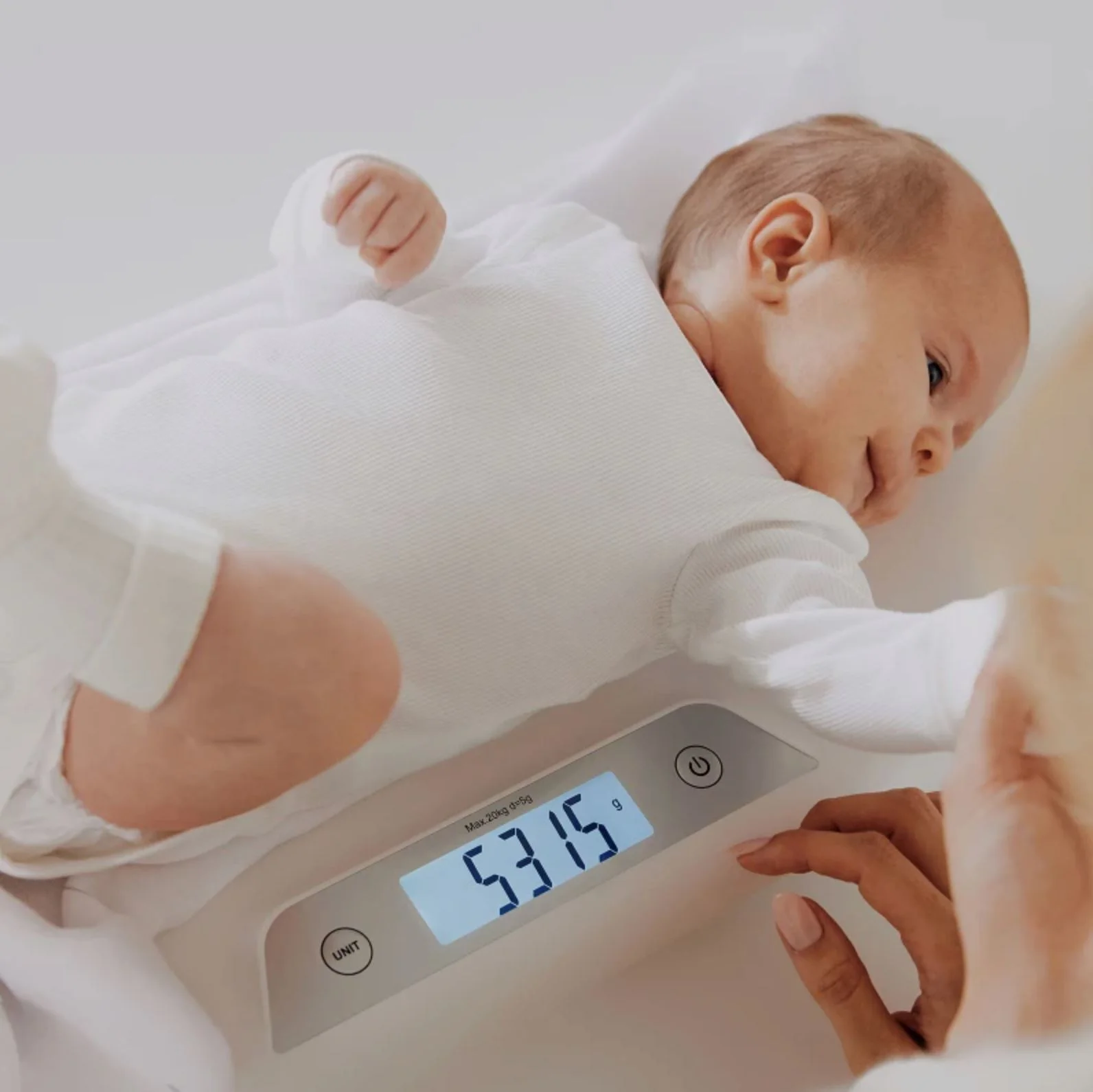 Cantar pentru bebelusi Lionelo Babybalance Alb foto