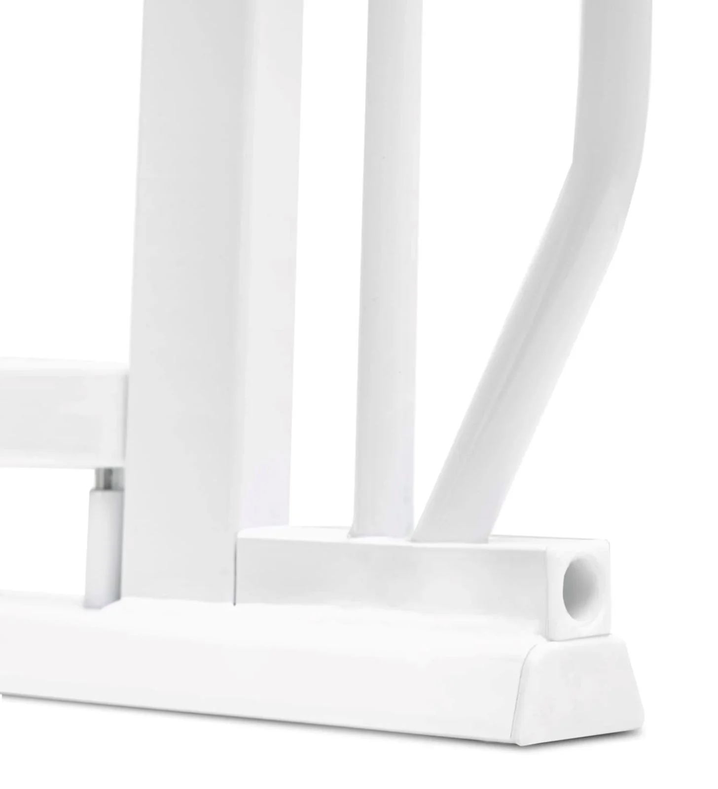 Poarta de siguranta Lionelo Truus Slim LED Alb, 75-105 cm foto