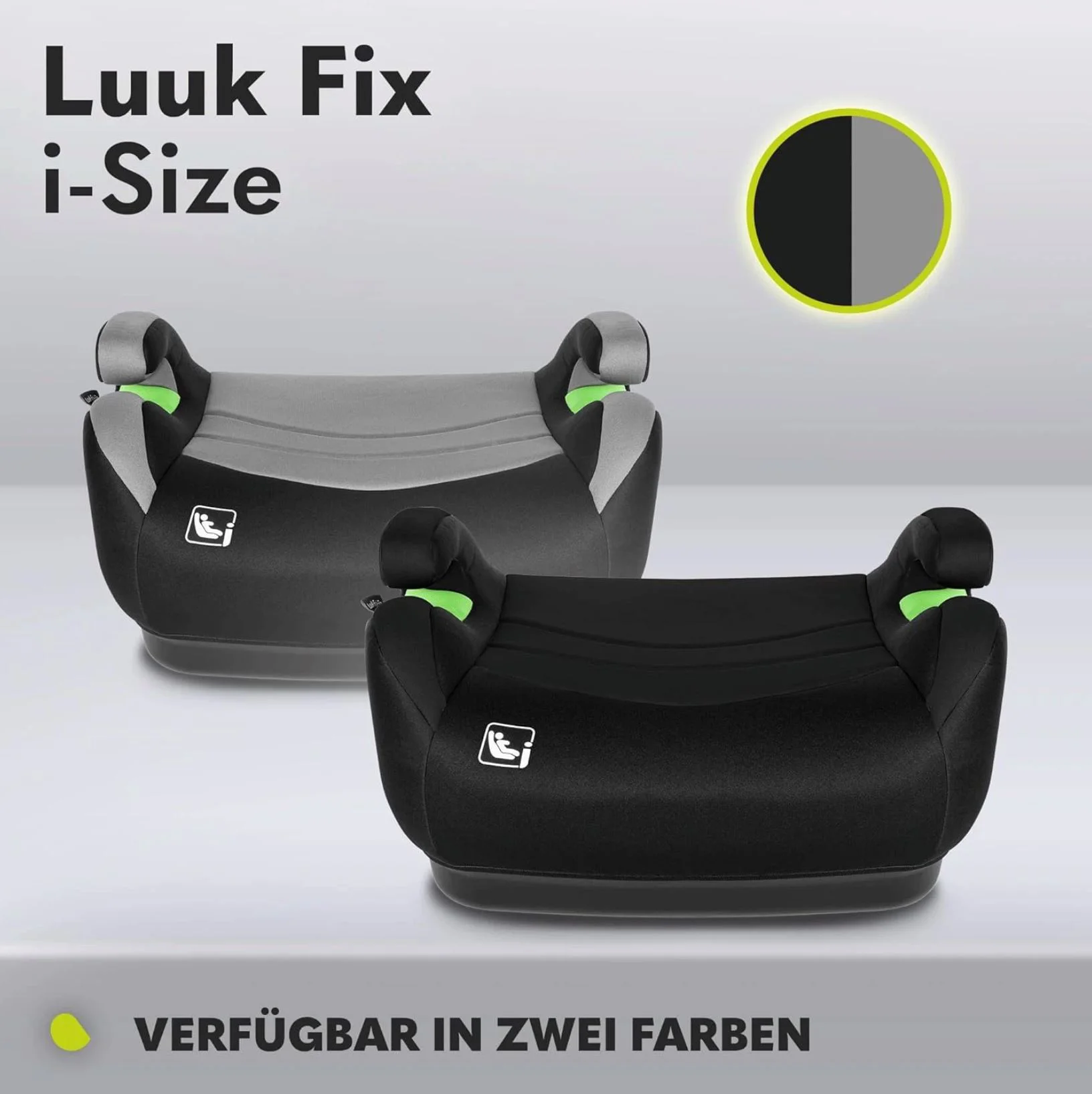 Inaltator auto Lionelo Luuk Fix I-size Gri foto
