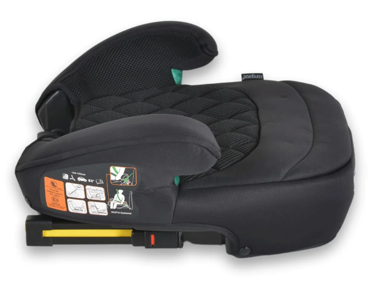 Inaltator auto Moni Jax isofix Negru foto