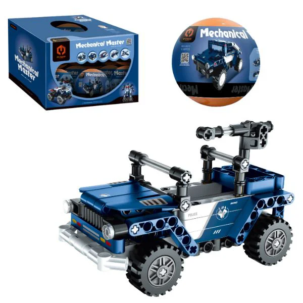 Set de constructie in ou iM Master Vehicule, 6 modele, 118 - 124 el. foto