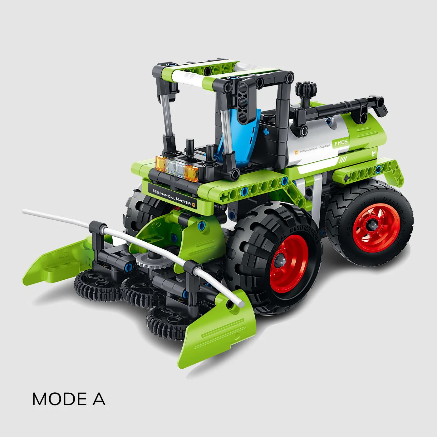 Set de constructie 2 in 1 iM.Master Masina de recoltat Tractor, 335 el. foto