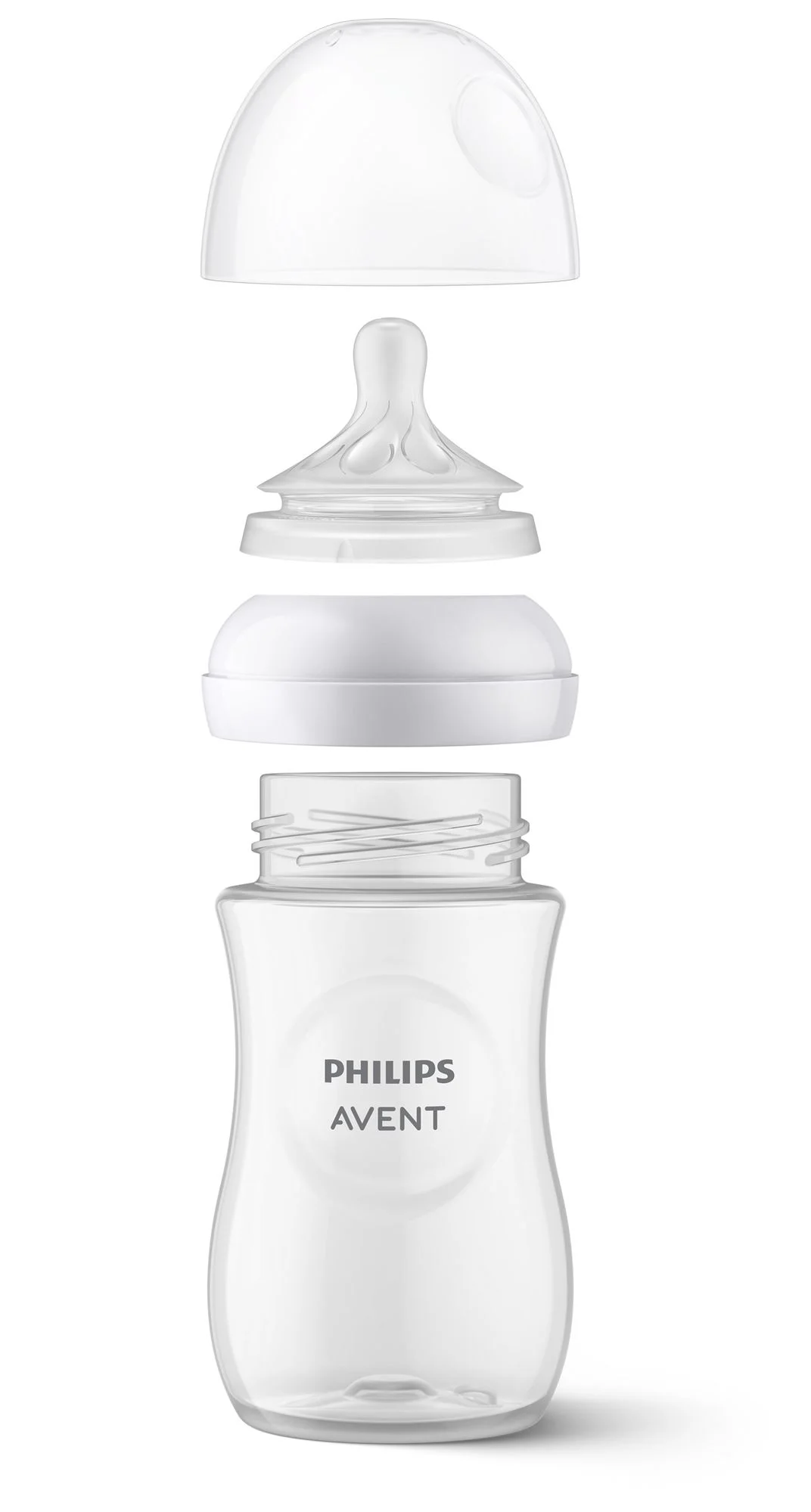 Пластиковая бутылочка Philips Avent Natural Response, 260 мл, 2 шт. + соска (0-6 мес.), 2 шт. foto