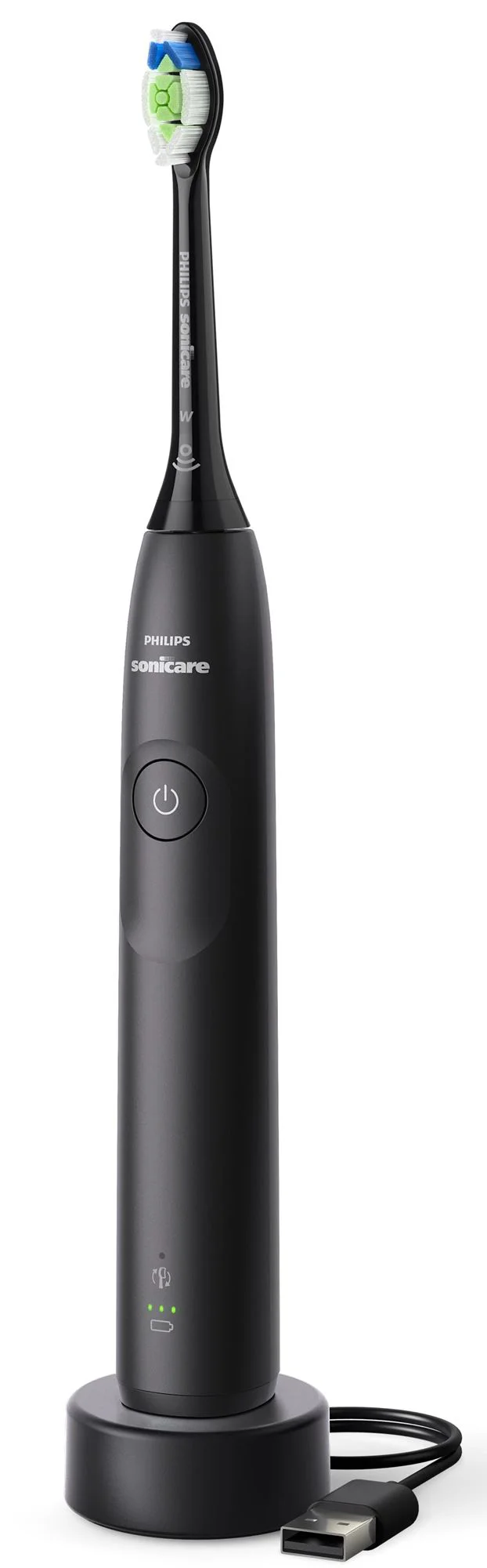 Электрическая звуковая зубная щётка Philips Sonicare серия 5300 Black foto