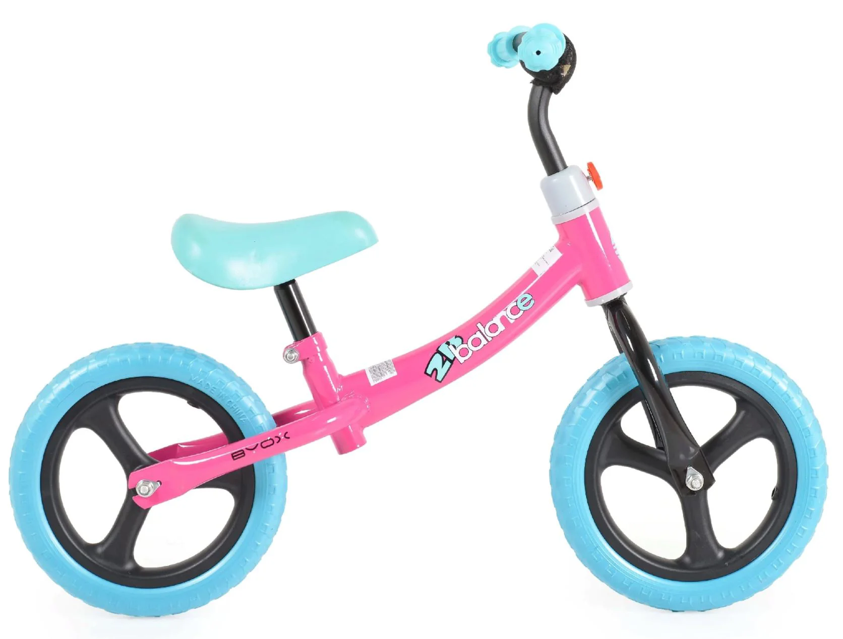 Bicicleta fara pedale Moni Balance 2B Roz foto