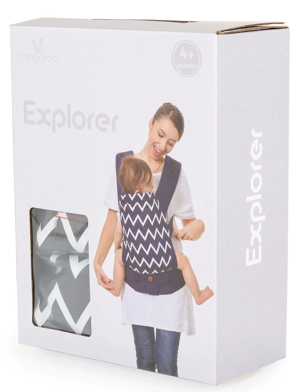 Эргономичный рюкзак-кенгуру Moni Explorer Зеленый foto