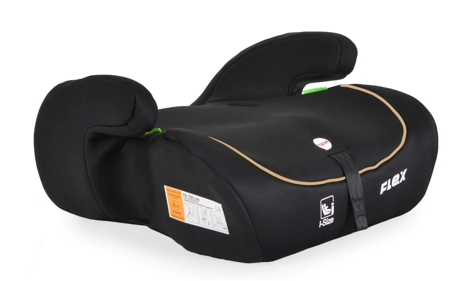 Автокресло Moni Flex I-size, 9-36 кг, Черный/Бежевый foto