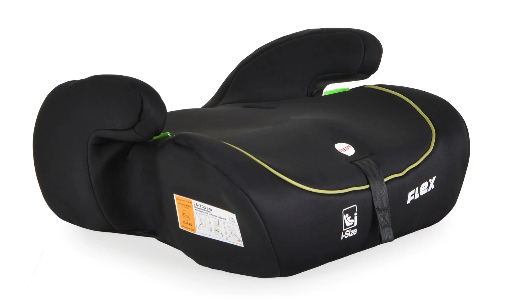 Scaun auto Moni Flex I-size, 9-36kg, Negru/Verde foto