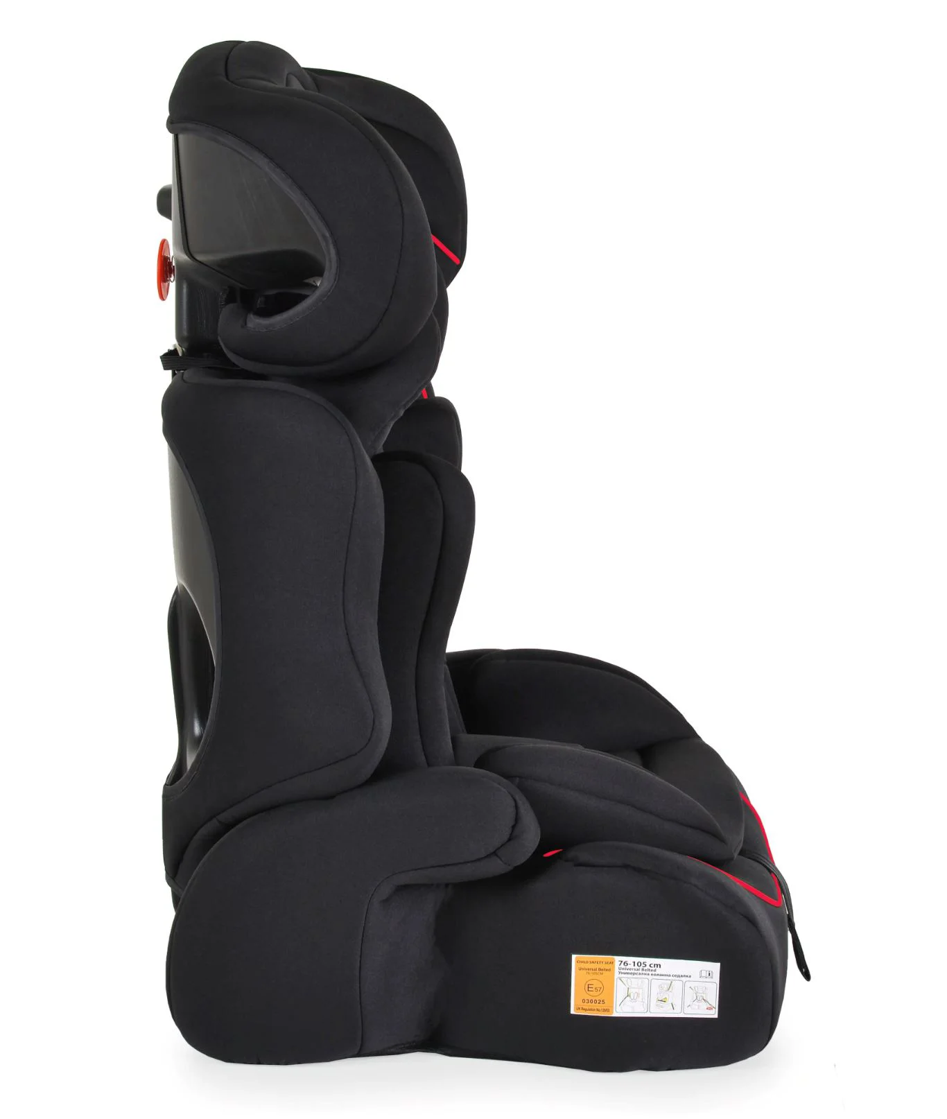 Scaun auto Moni Flex I-size, 9-36kg, Negru/Rosu foto