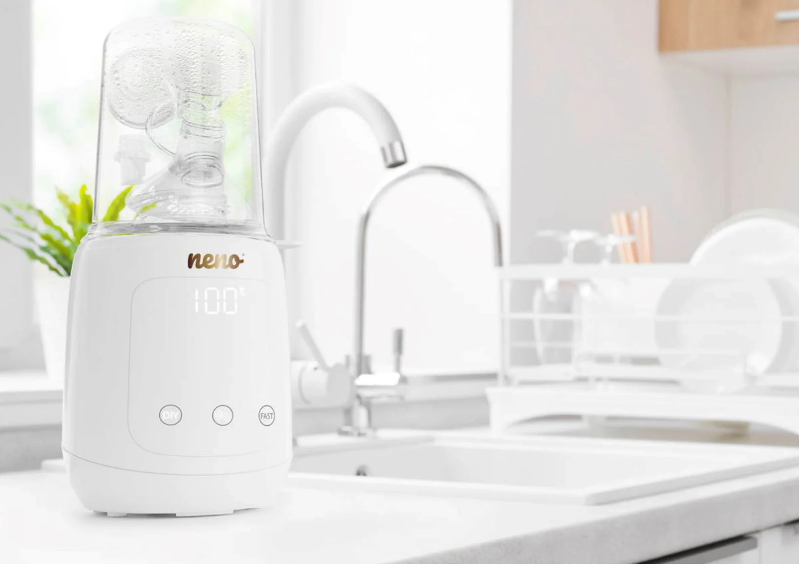 Sterilizator si incalzitor pentru biberoane Neno Tocco foto