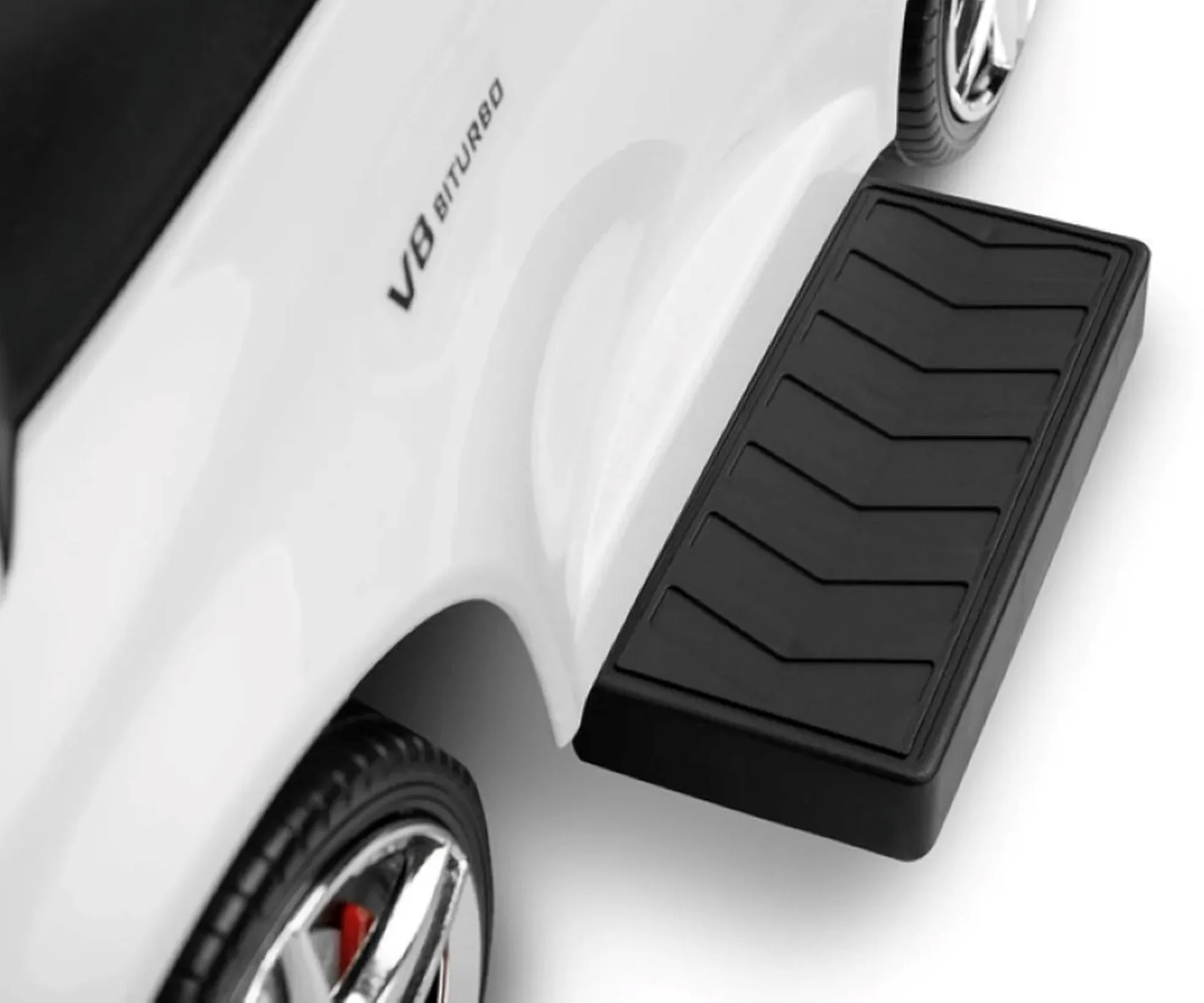 Tolocar pentru copii Caretero Mercedes AMG C63 Alb foto