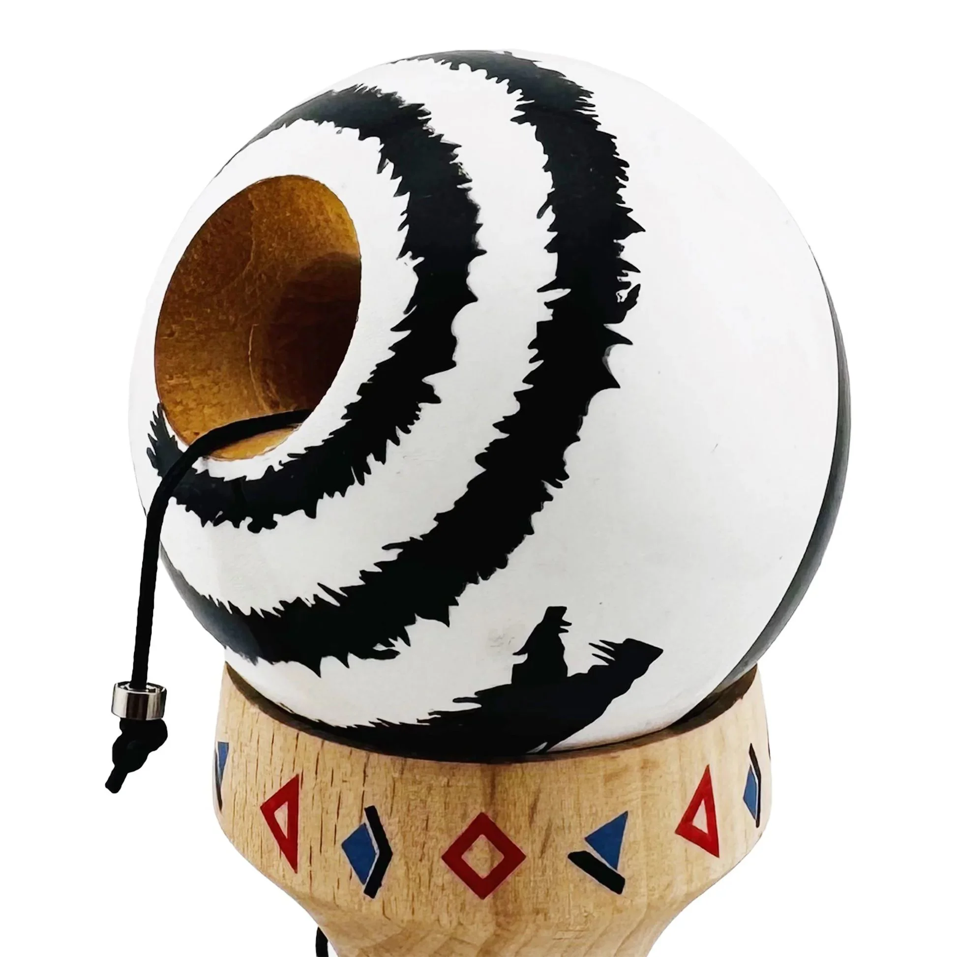 Kendama Super Sticky X Original, King size 7.5x6x18 cm, Dragon foto