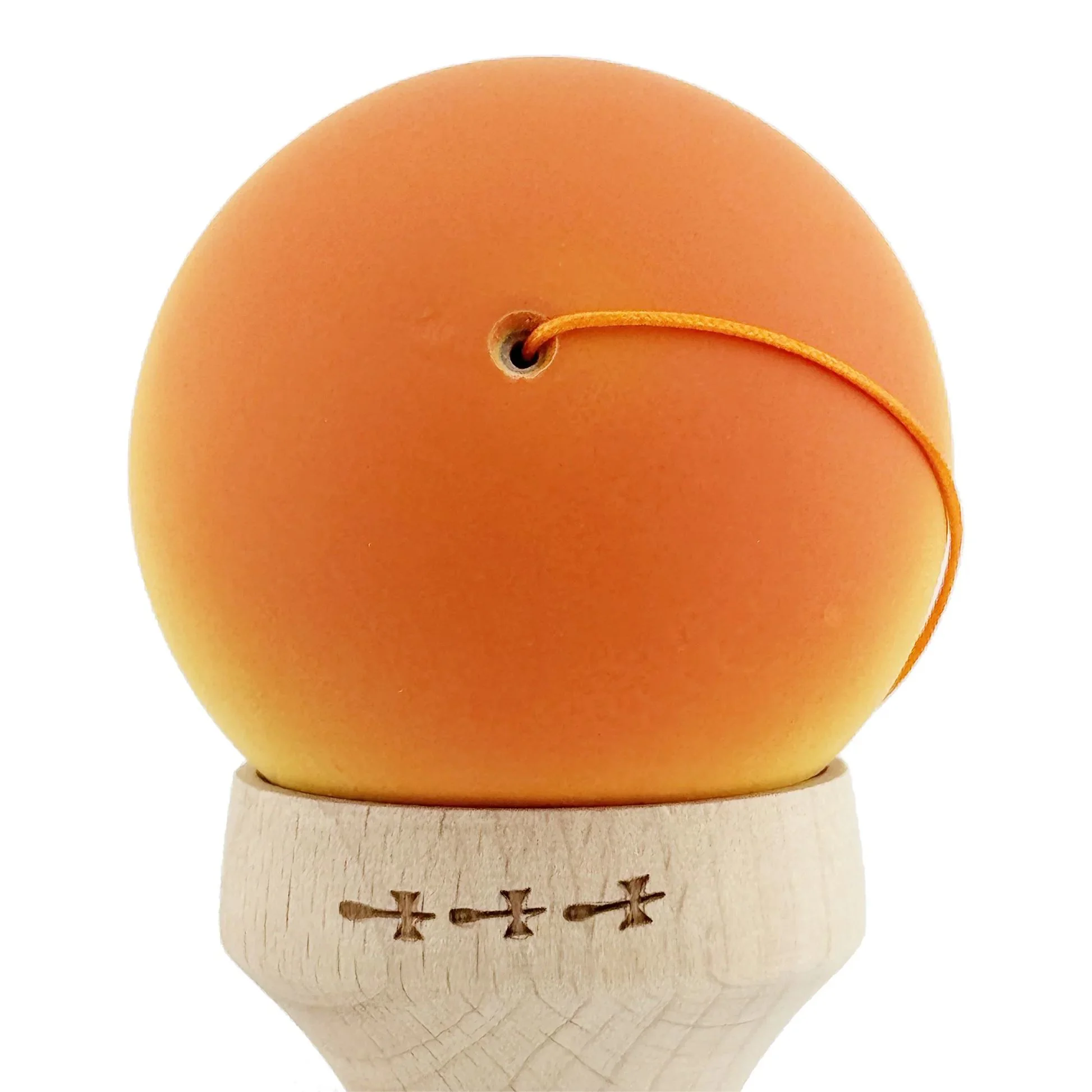 Kendama X Original, 7 х 6 х 18 cm, Gradient galben-portocaliu foto