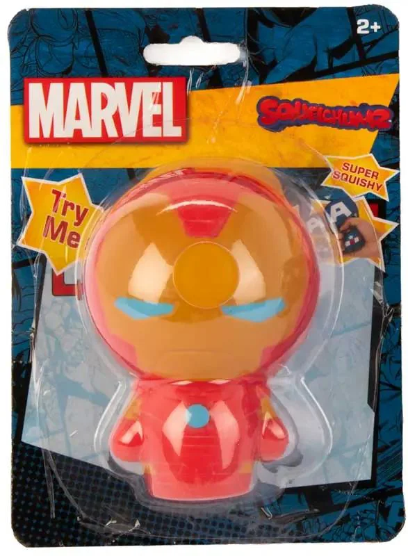 Jucaria anti-stres HTI Squelchums Marvel, 4 modele foto