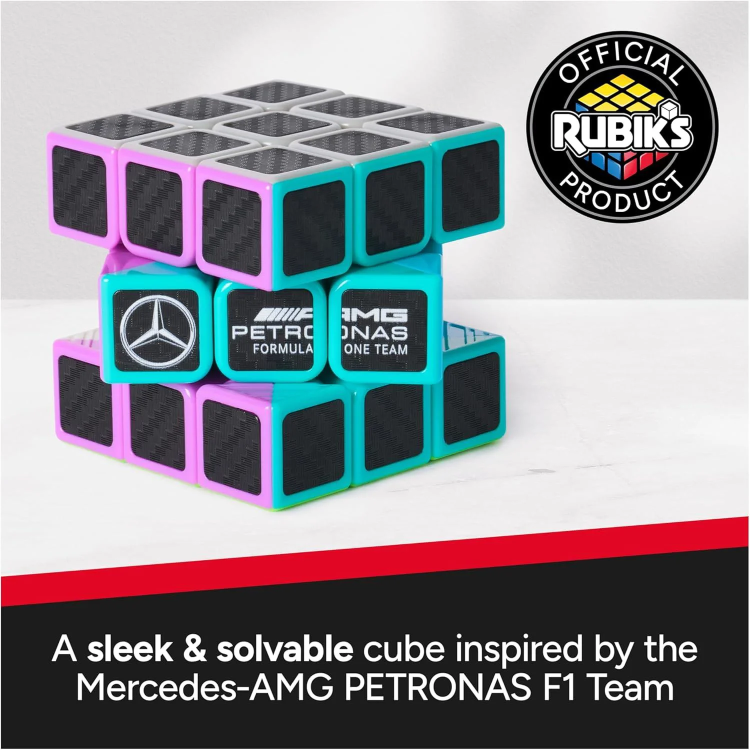 Cubul Rubik Mercedes-AMG F1 Spin Master foto