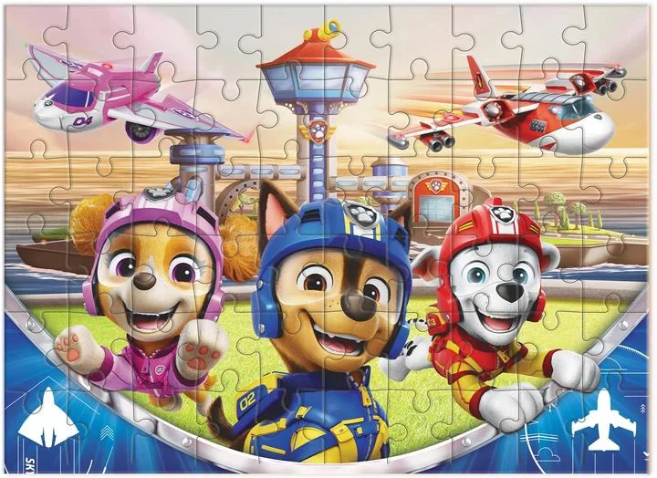 Puzzle Dodo Echipajul aerian, seria Patrula catelusilor, 60 el. foto