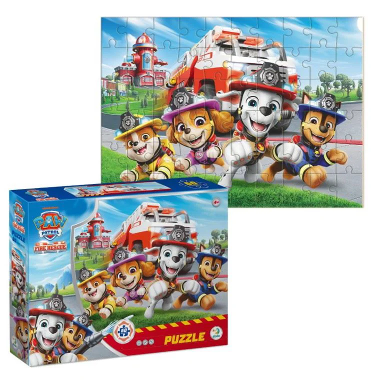 Puzzle Dodo Statia de pompieri, seria Patrula catelusilor, 60 el. foto