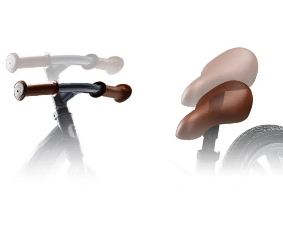 Bicicleta fara pedale Qplay Racer Brown foto
