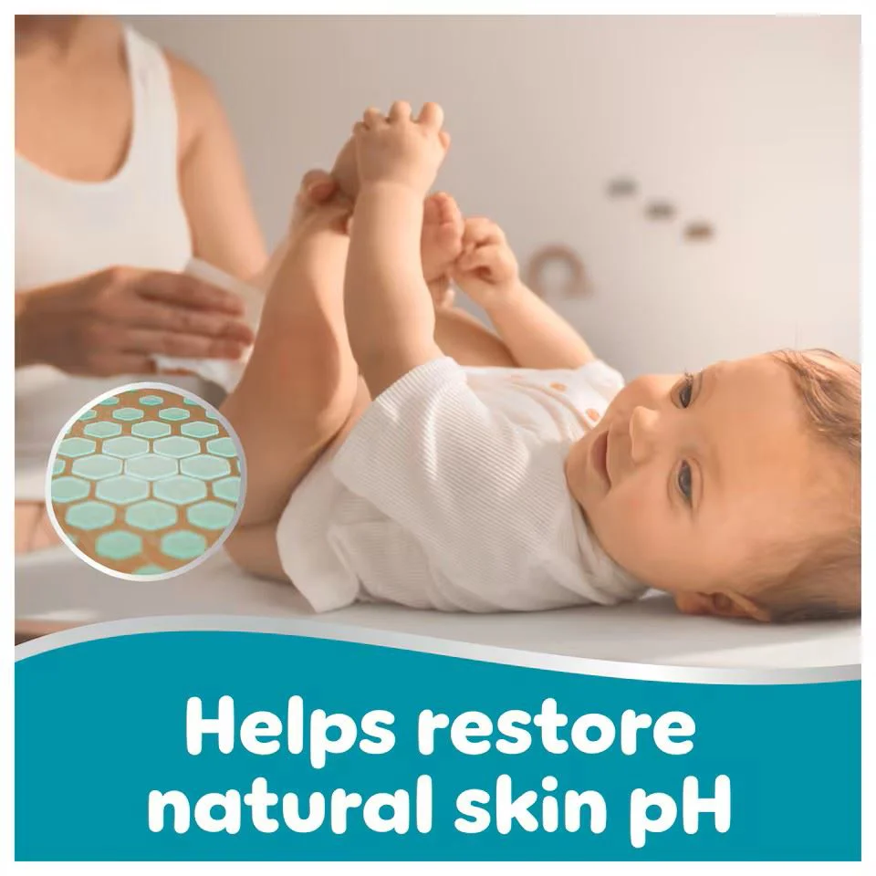 Влажные салфетки Pampers Wipes Water, 4x60 шт. foto