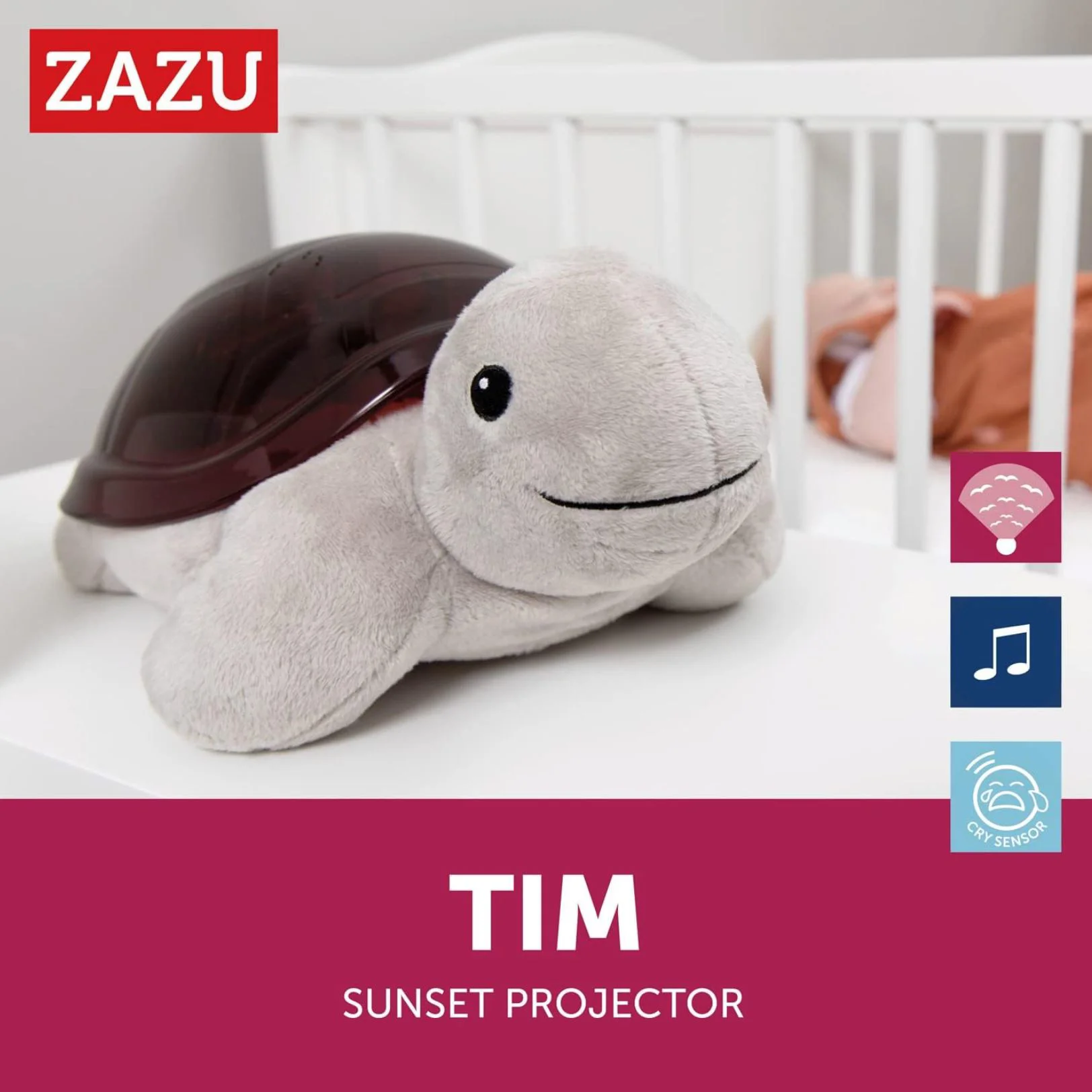 Музыкальный проектор Zazu Tim Закат foto