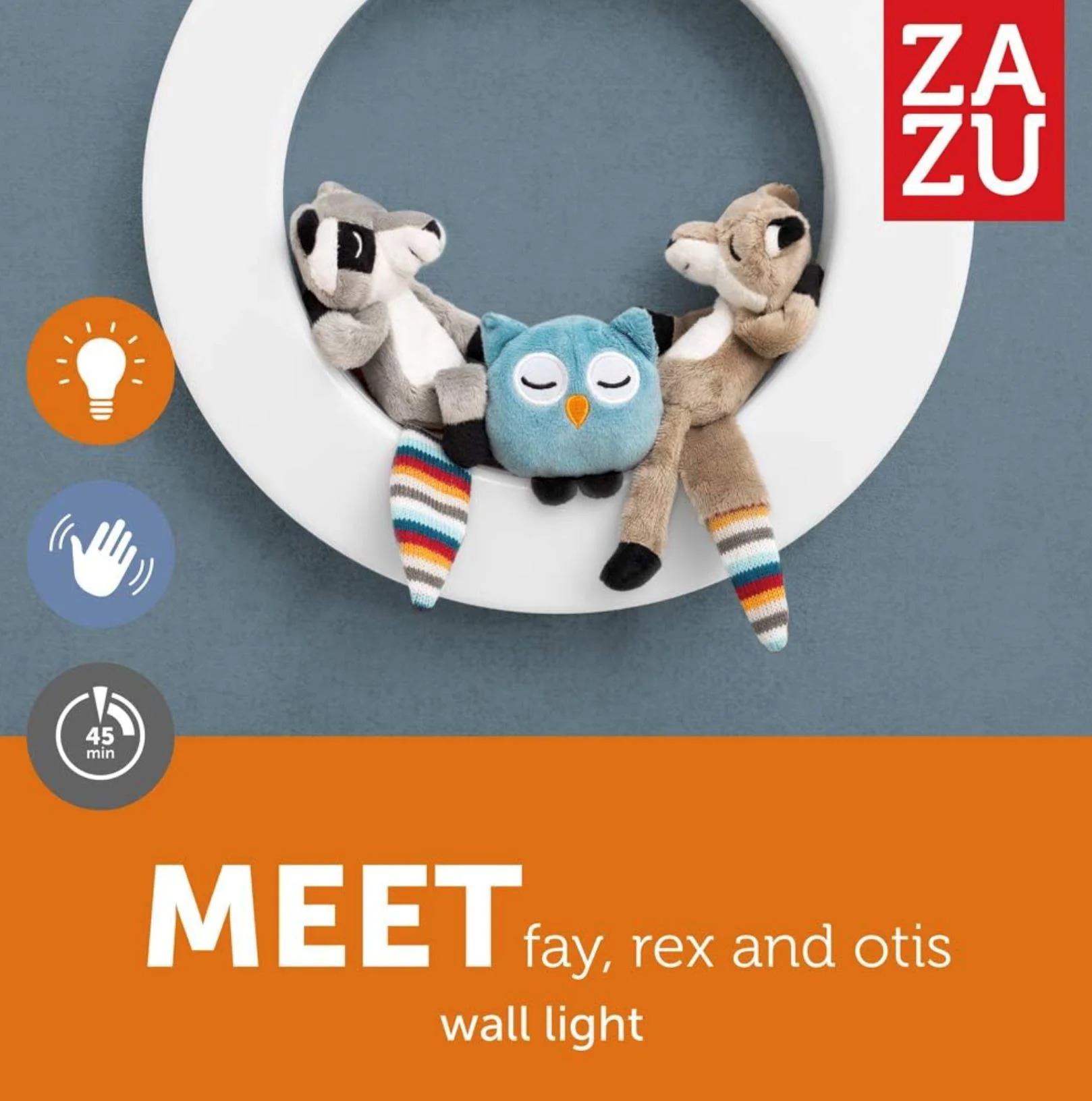 Настенный ночник Zazu Fay-Rex-Otis foto