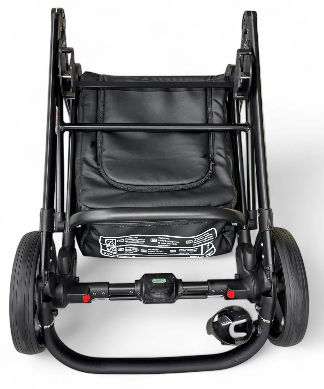 Carucior 3 in 1 Eucalyptus Sojan Sibex Extra Piele Bej foto