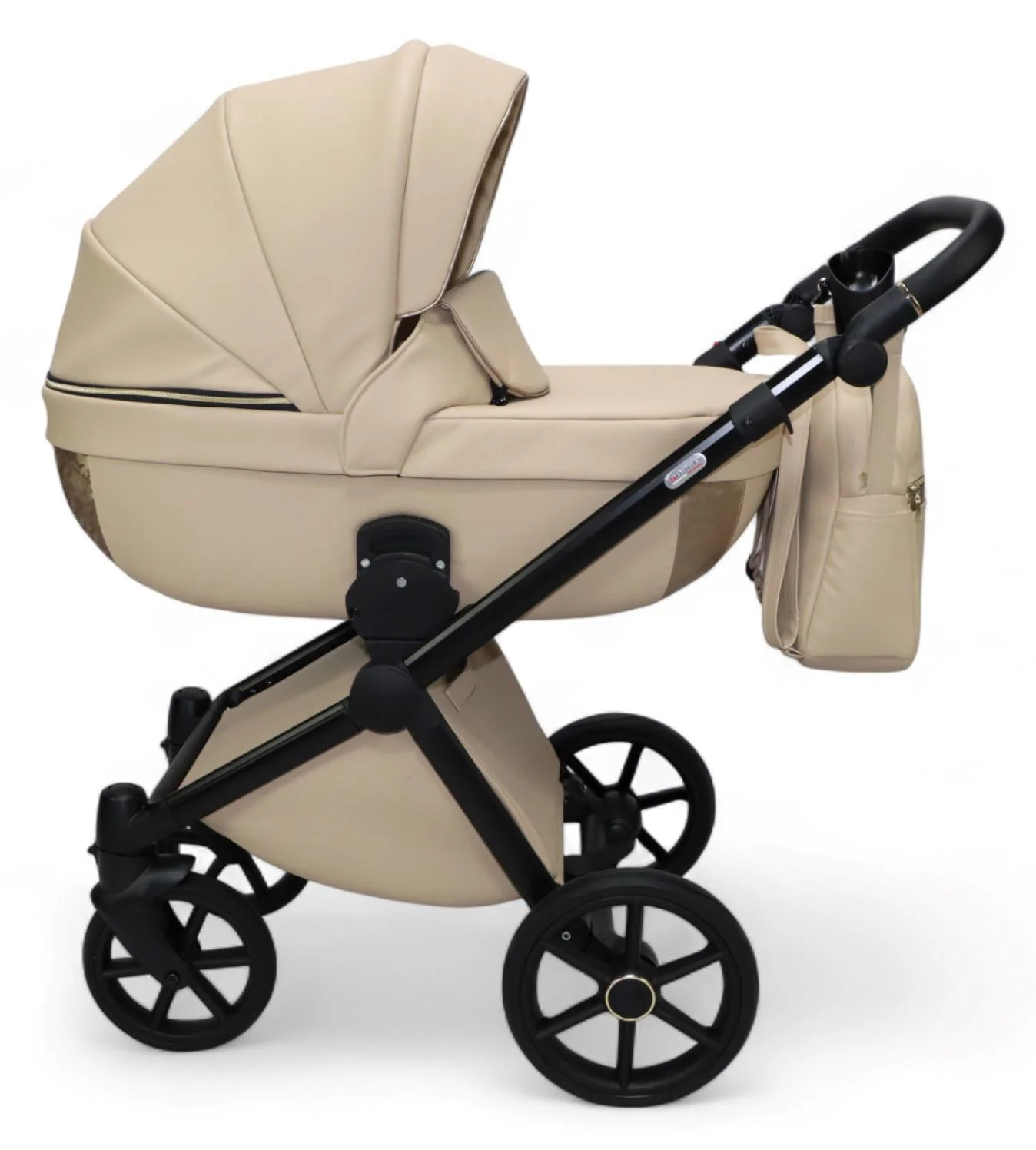 Коляска 2 в 1 Eucalyptus Sojan Azurro Айвори foto
