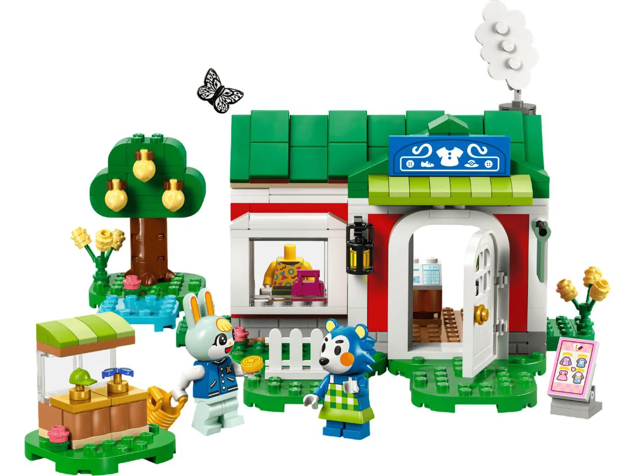 LEGO Animal Crossing - Магазин одежды Able Sisters foto