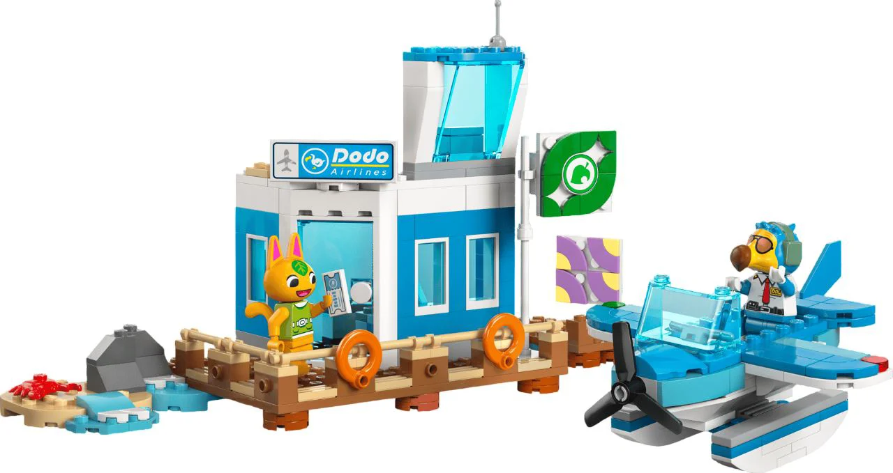 LEGO Animal Crossing - Zboara cu Dodo Airlines foto