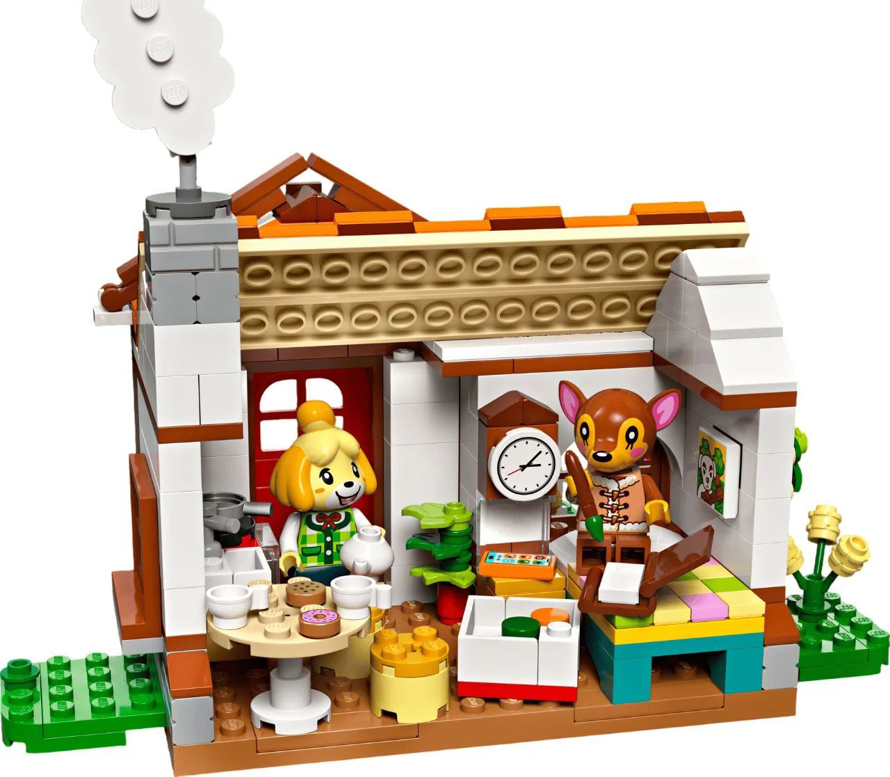 LEGO Animal Crossing - Vizita la casa lui Isabelle foto