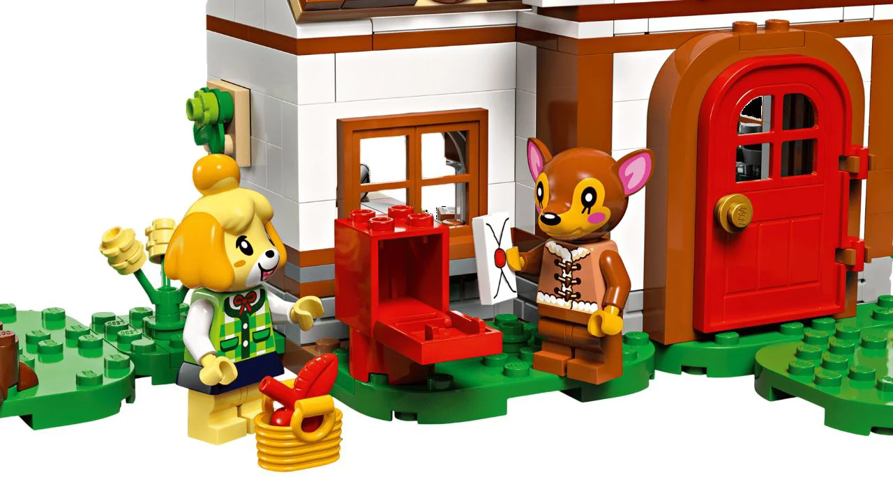 LEGO Animal Crossing - Vizita la casa lui Isabelle foto