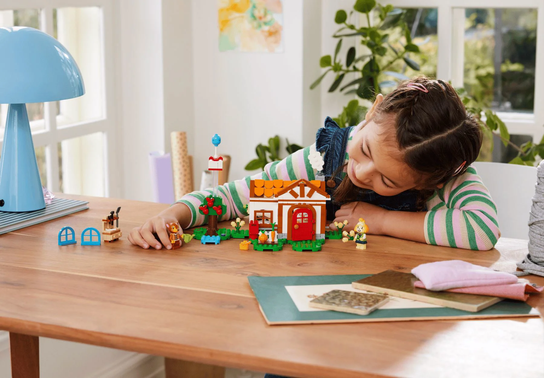LEGO Animal Crossing - Vizita la casa lui Isabelle foto
