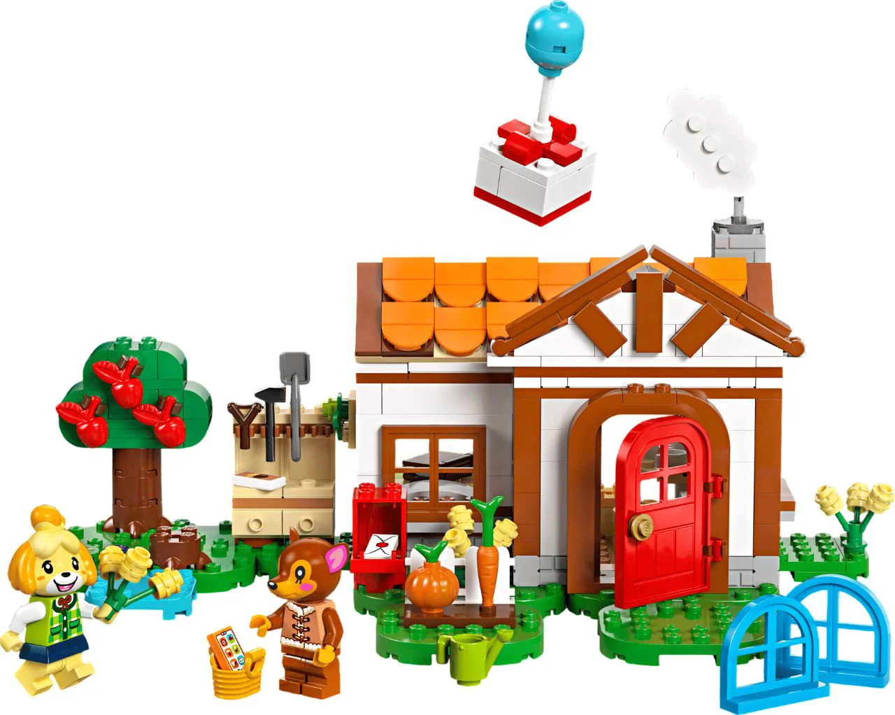 LEGO Animal Crossing - Vizita la casa lui Isabelle foto