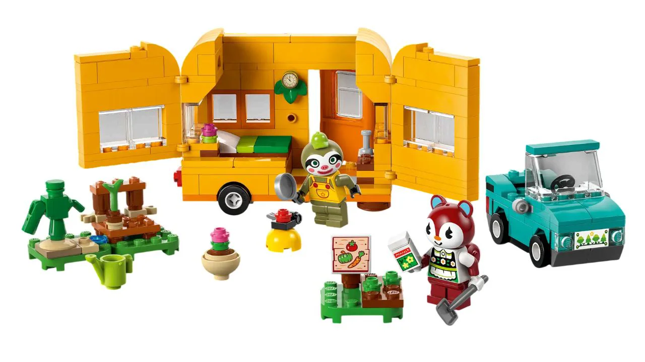 LEGO Animal Crossing - Caravana si magazinul de gradinarit al lui Leif foto