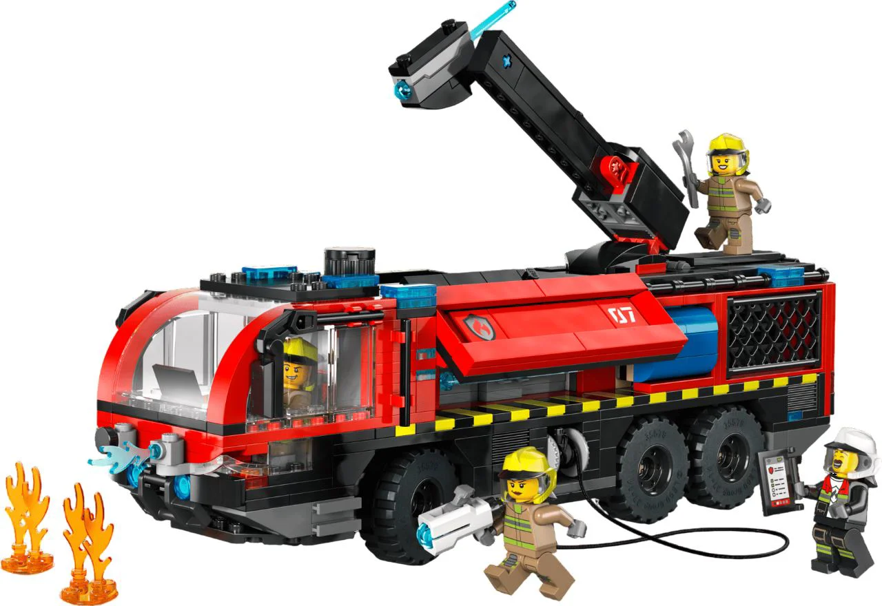 LEGO City - Masina de pompieri aeroportuara foto