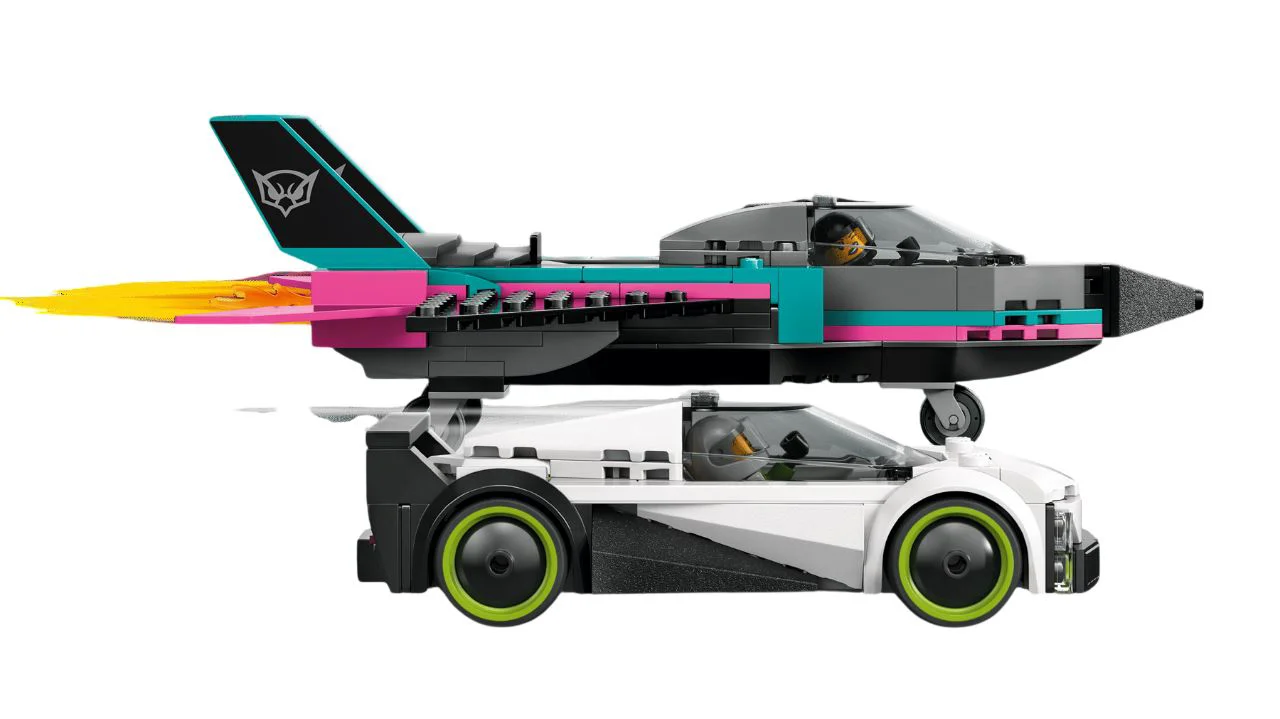 LEGO City - Avion vs. masina foto