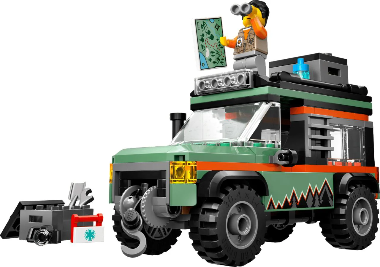 LEGO City - Camion Off-Road 4x4 pentru Munte foto