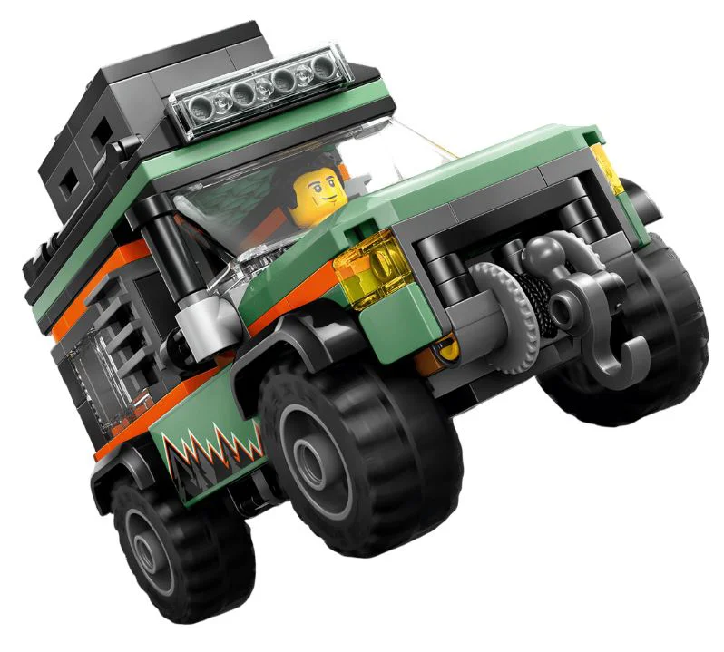 LEGO City - Camion Off-Road 4x4 pentru Munte foto