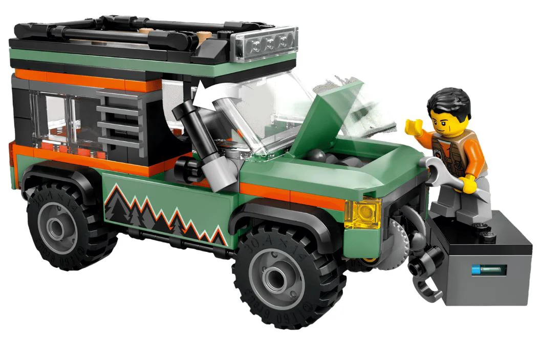 LEGO City - Camion Off-Road 4x4 pentru Munte foto
