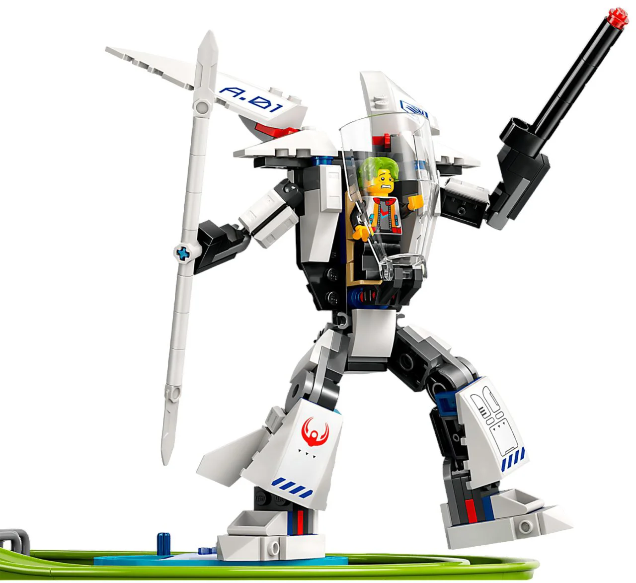 LEGO City - Parcul de distractii Robot World cu roller-coaster foto