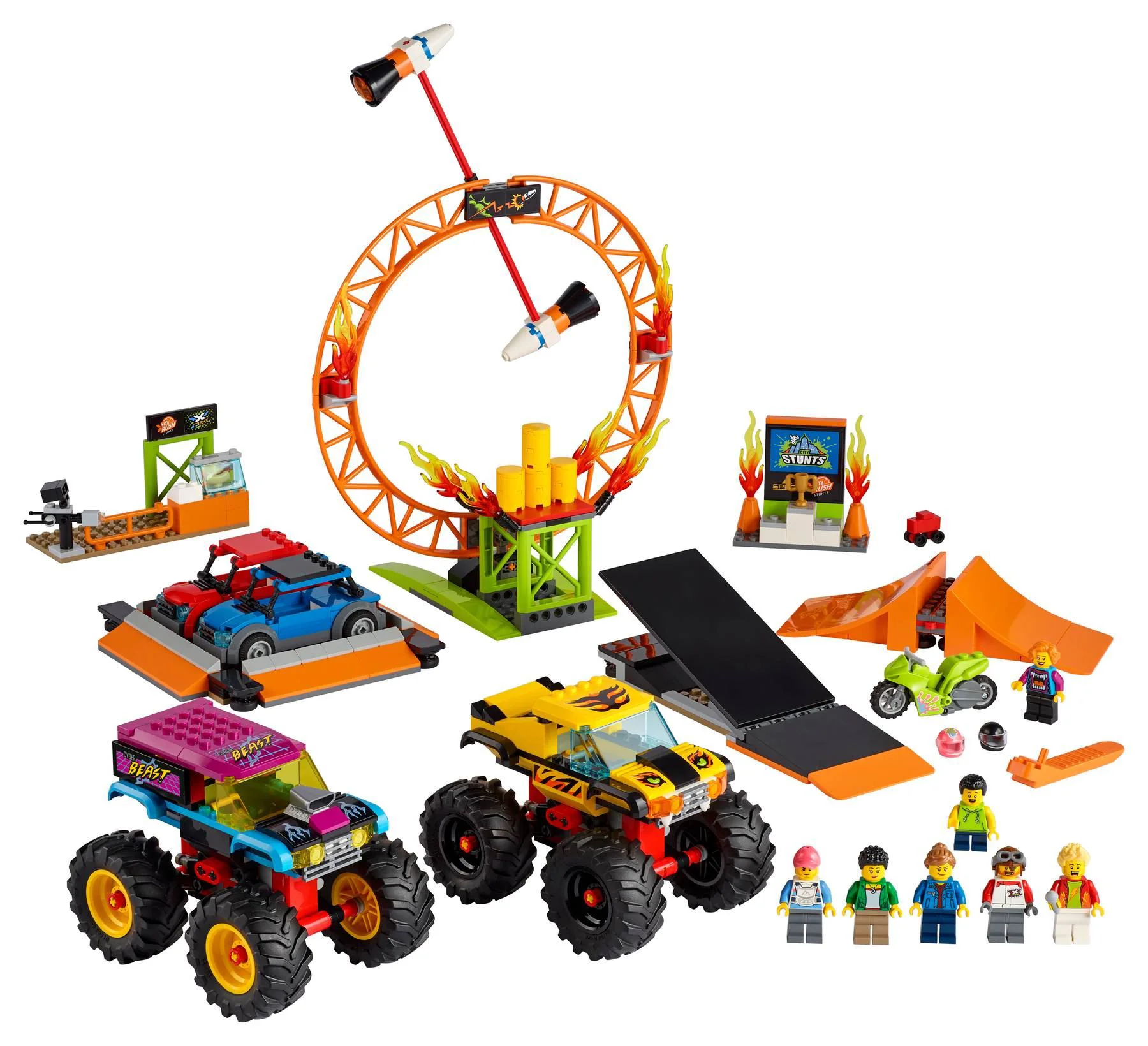 LEGO City - Arena de Cascadorii foto