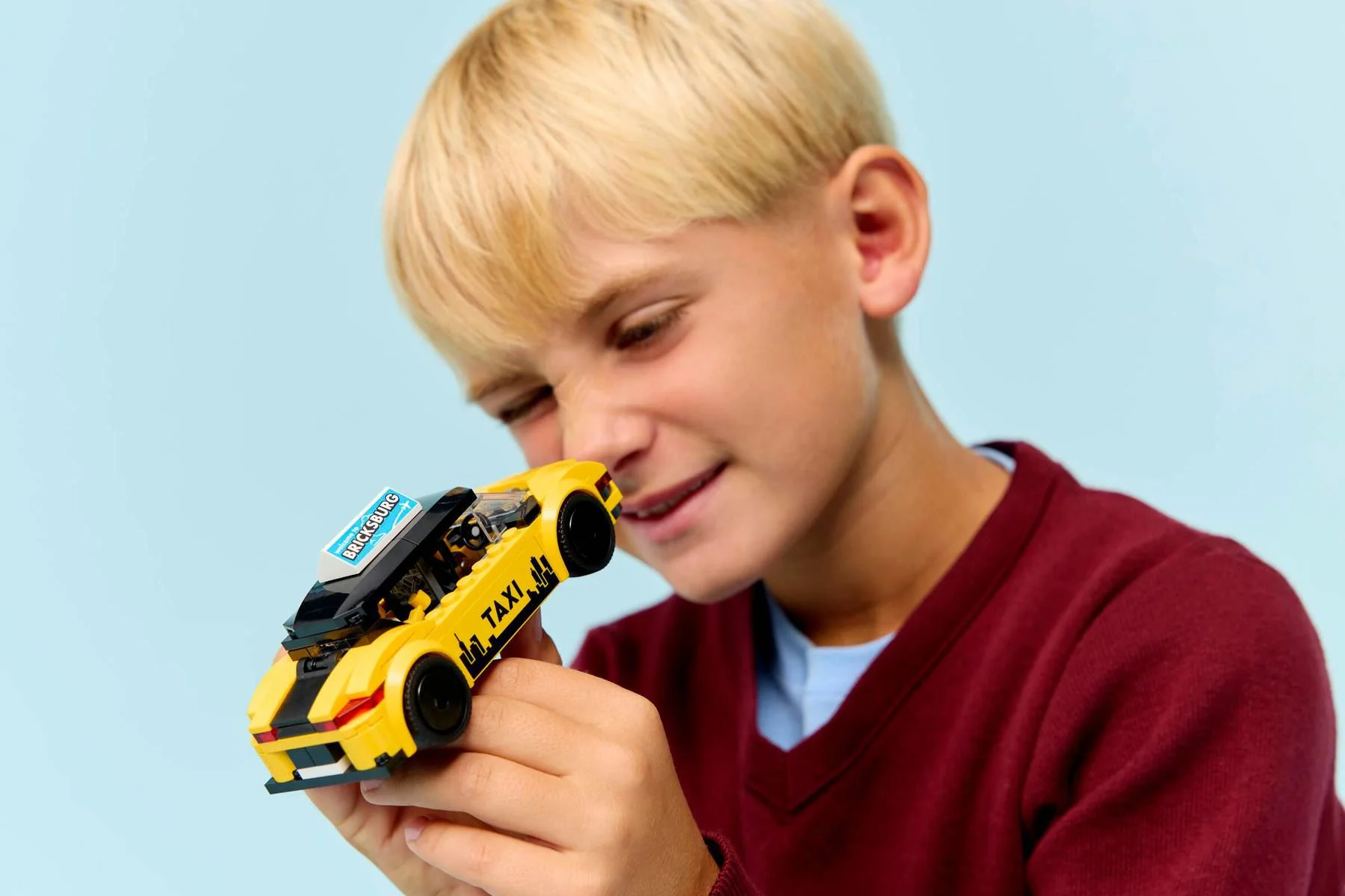 LEGO City - Taxi Galben foto