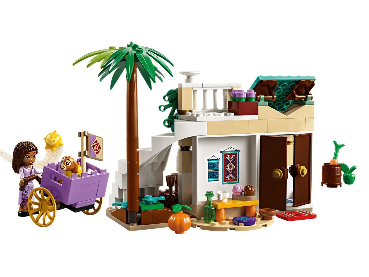 LEGO Disney - Asha in Regatul Rosas foto