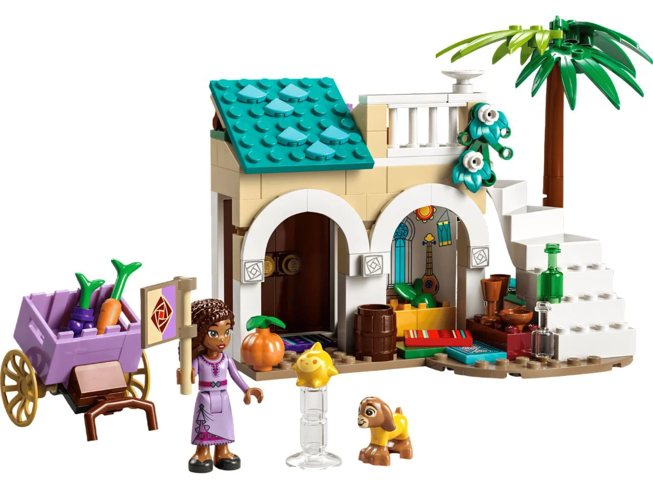 LEGO Disney - Asha in Regatul Rosas foto
