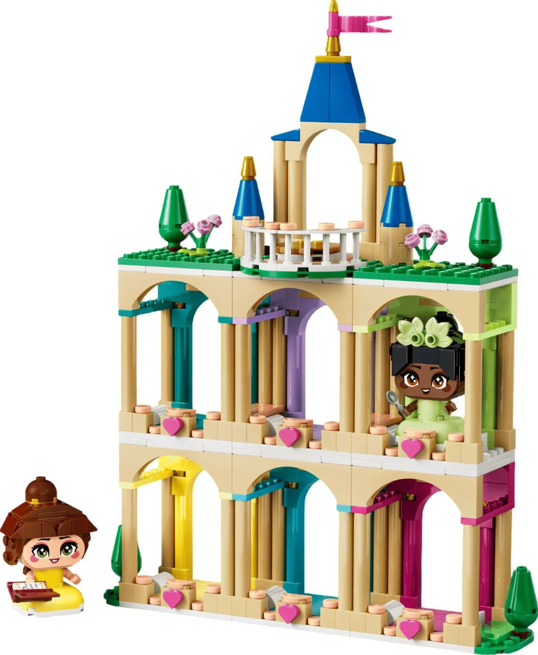 LEGO Disney - Mini Belle si Tiana cu Castel foto