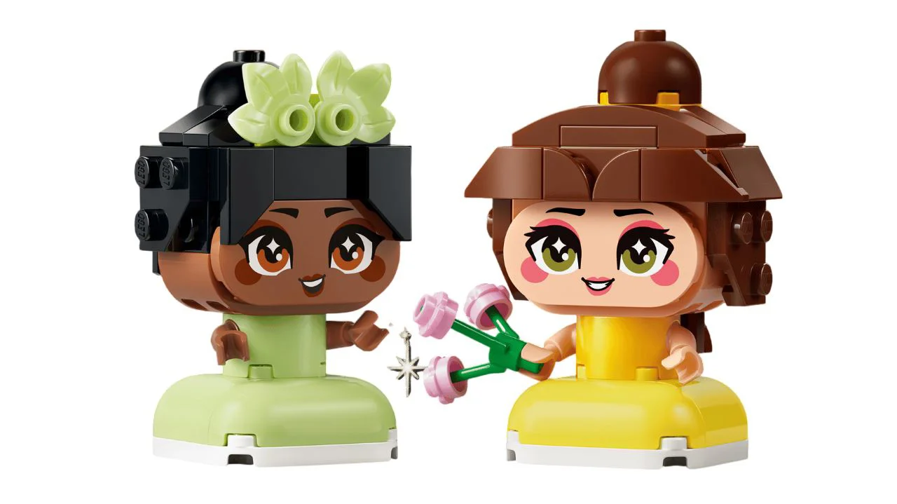 LEGO Disney - Mini Belle si Tiana cu Castel foto
